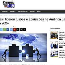 Brasil liderou fus�es e aquisi��es na Am�rica Latina em 2024